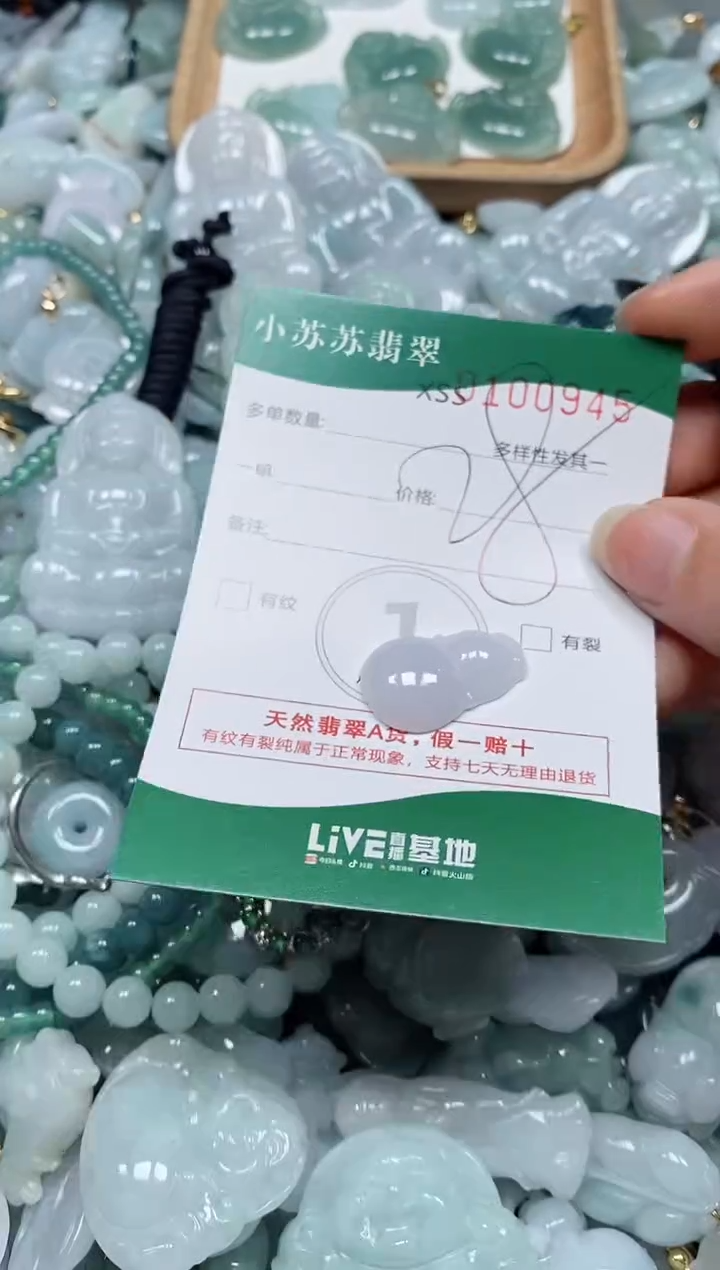 【闪购商品】翡翠颈饰未镶嵌闪购商品0100945