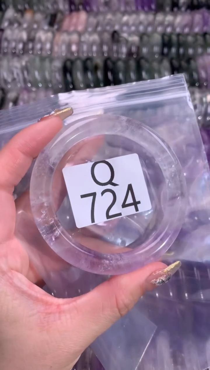 【闪购商品】水晶水晶手镯未镶嵌724-57