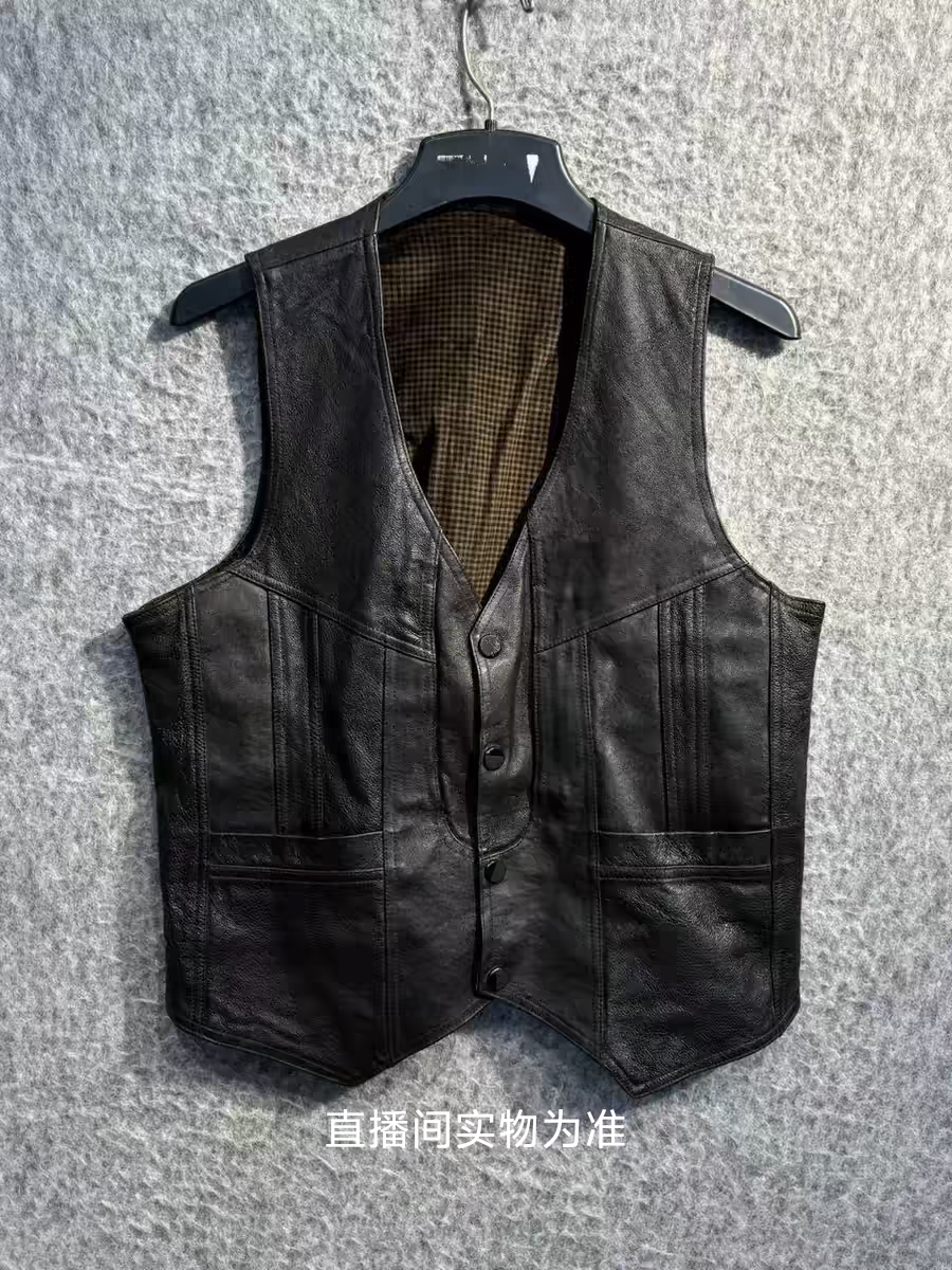 真皮瑕疵款上衣马甲外套直播间捡漏专拍 私拍不发货