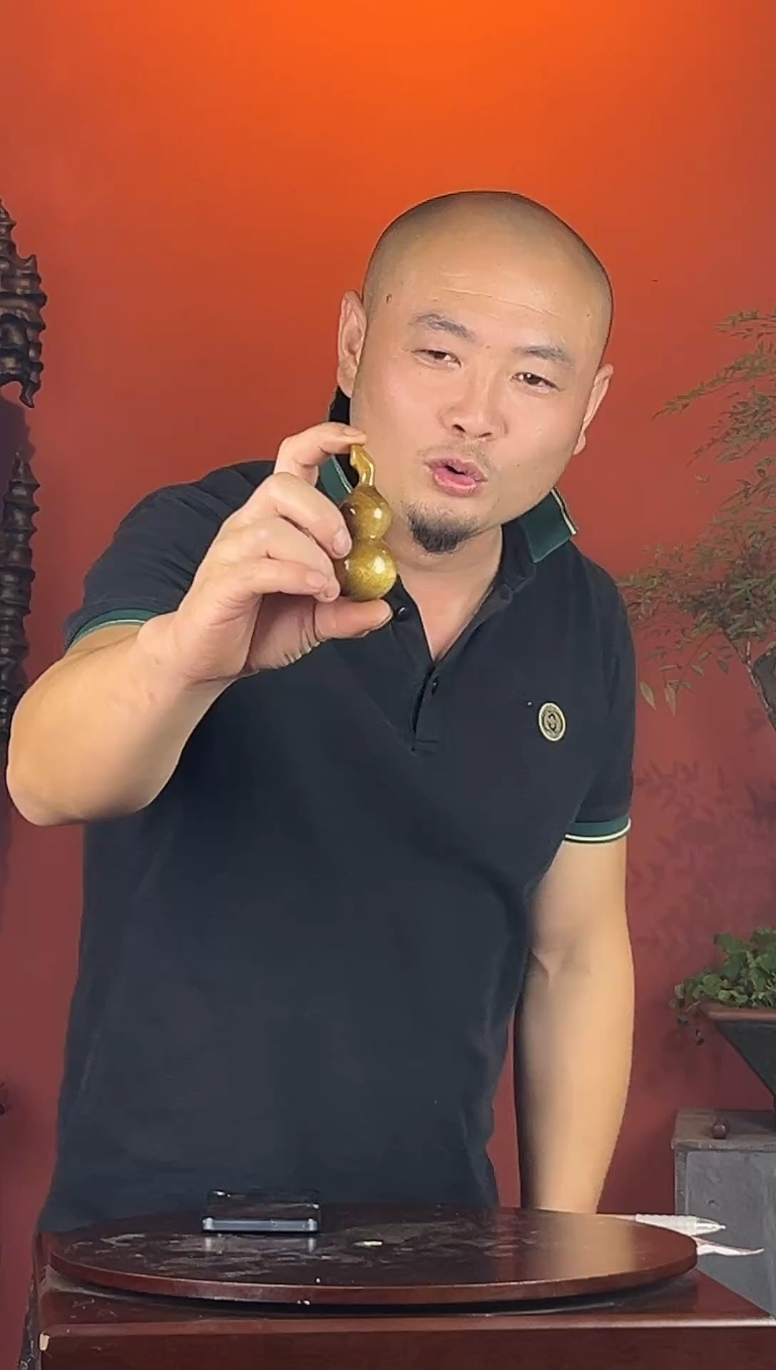 金丝楠5号金丝楠木随性摆件手摆件