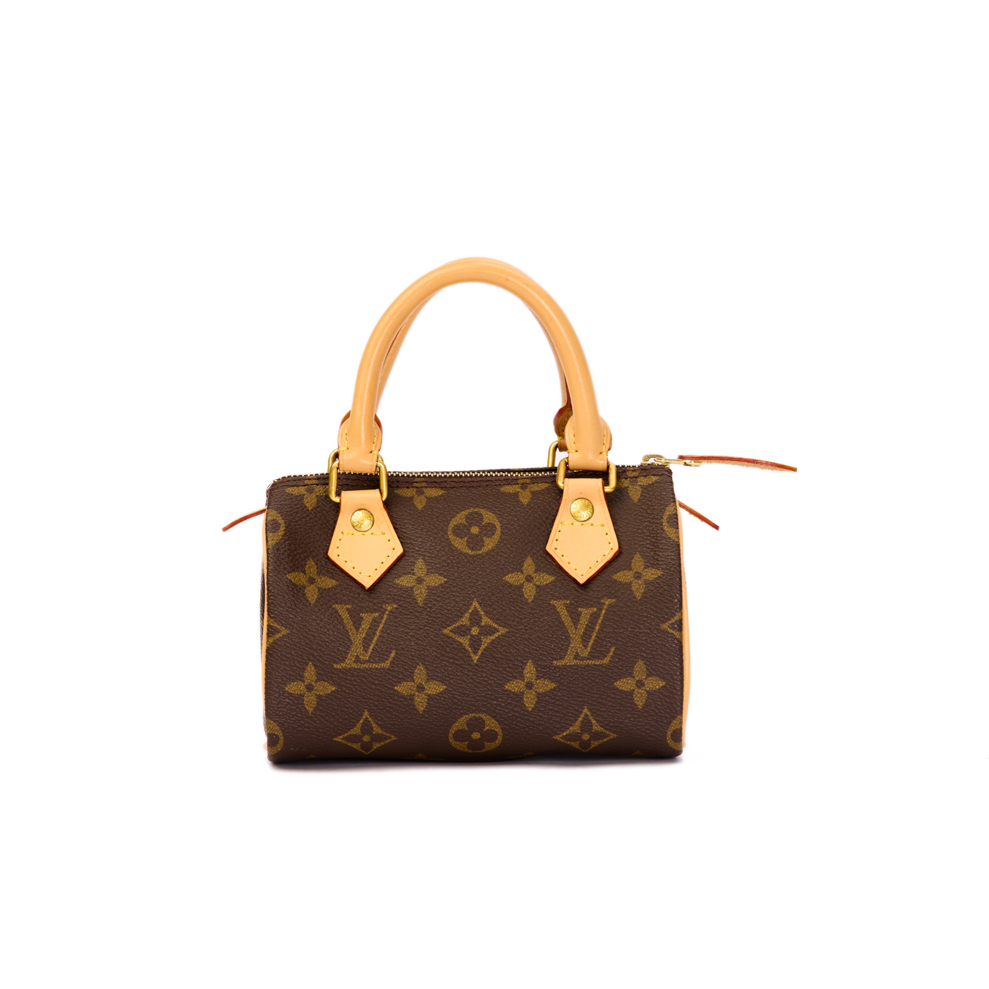 修复品LouisVuitton/路易威登 LV老花中古包波士顿mini枕头包/Y