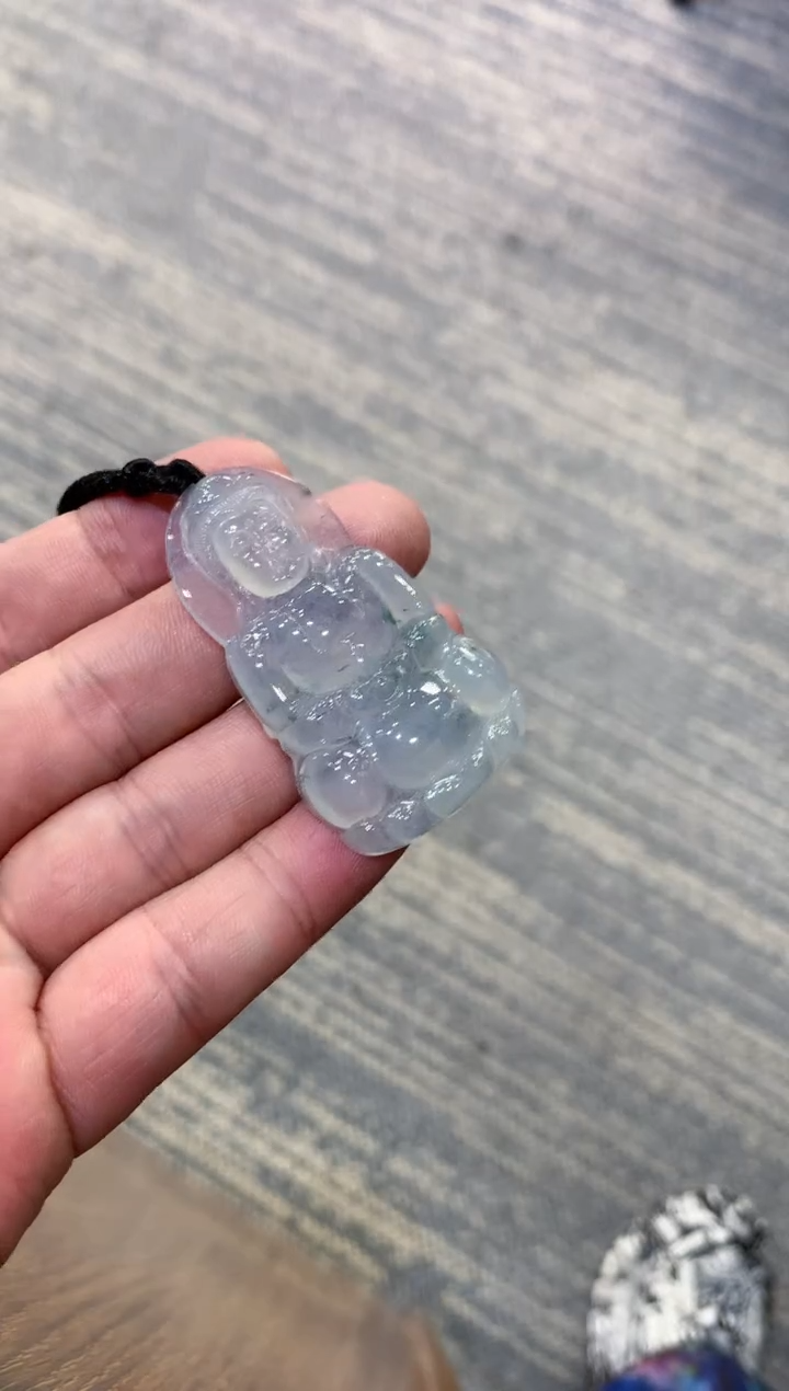 颈饰未镶嵌翡翠天然A货翡翠