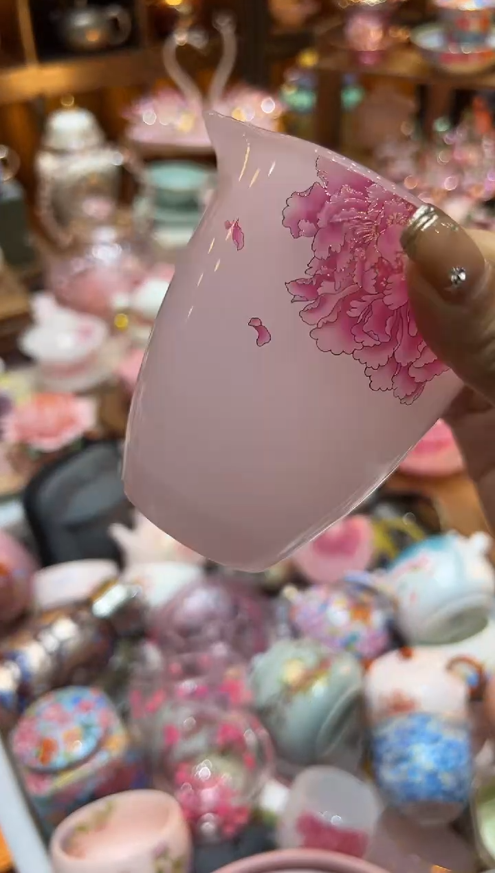 【闪购商品】粉琉璃公道杯1111111111111