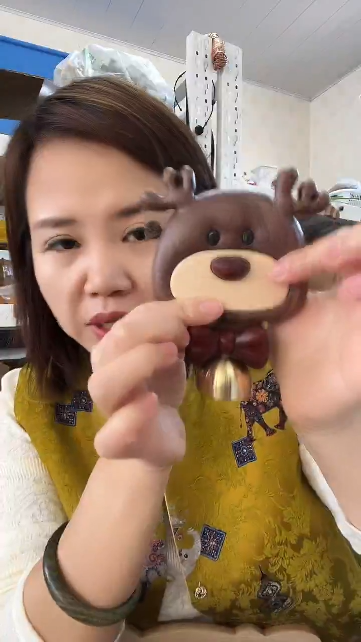 木麋鹿门铃 为微瑕疵处理价