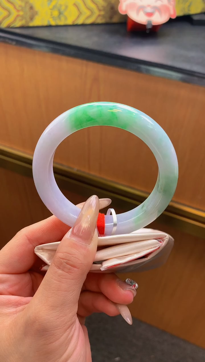 未镶嵌手镯翡翠-F9-正圈55.8