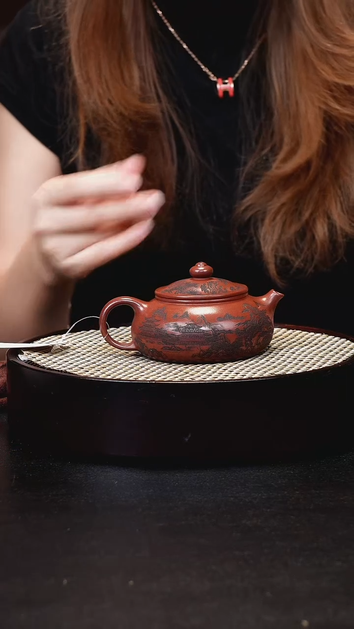 茶壶紫砂宜兴茶壶h1558