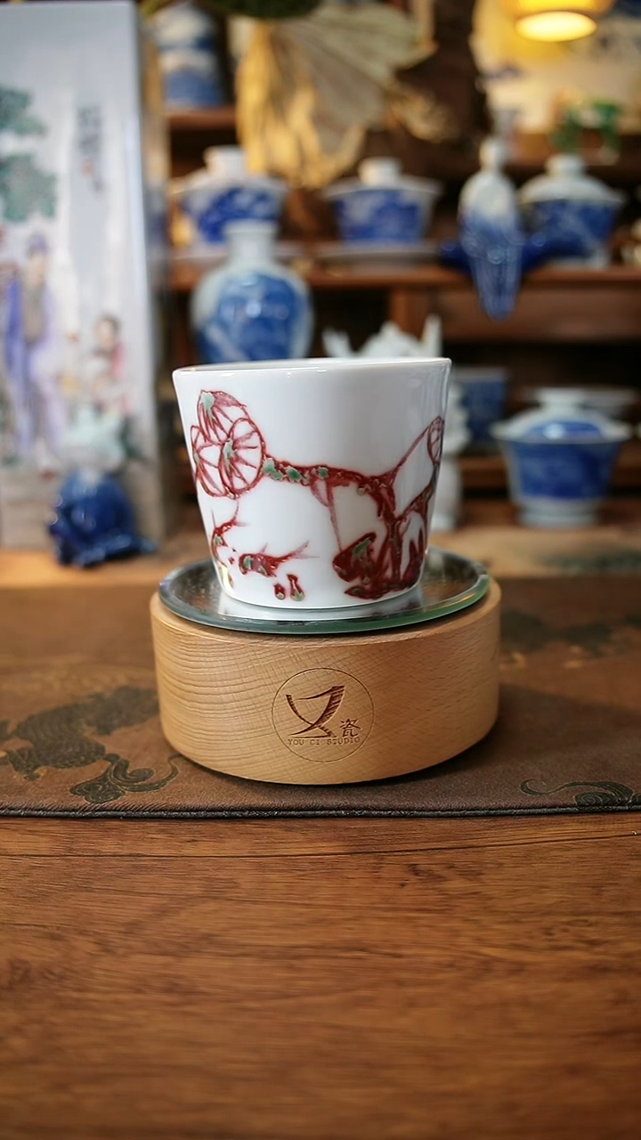 8景德镇手工手绘茶具