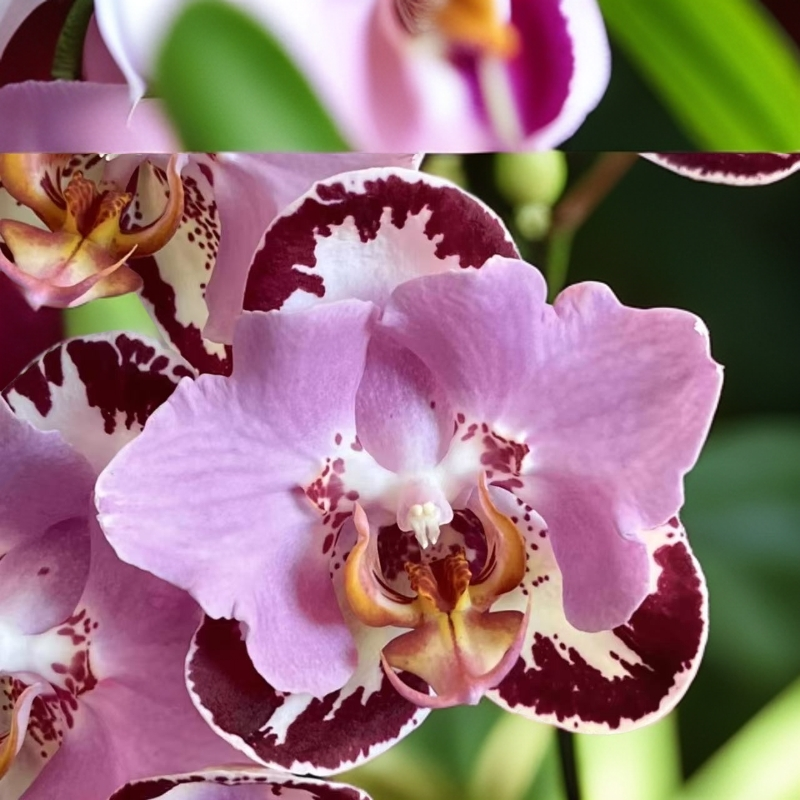 黑钢琴  2.5寸 带花剑  耐开好养花期长蝴蝶兰