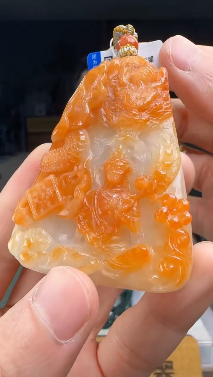 【闪购商品】翡翠吊坠(不含链)未镶嵌DY@@960Q7J03447