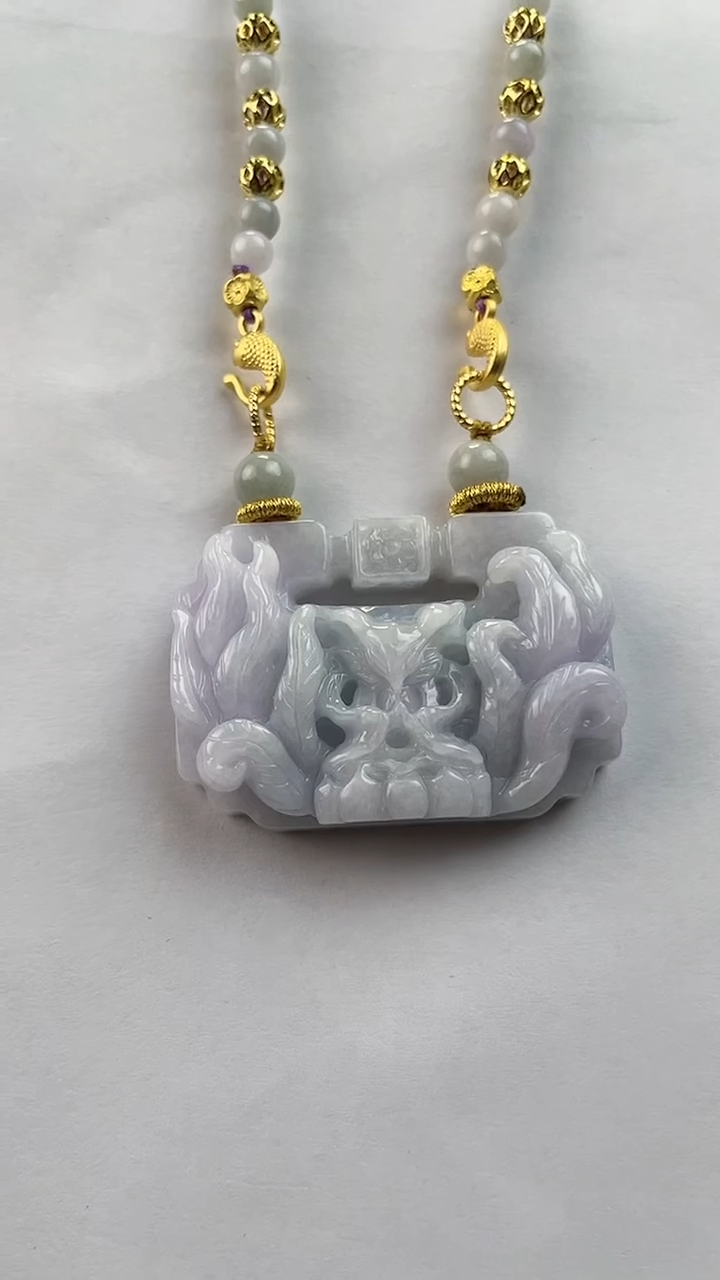 【闪购商品】翡翠颈饰未镶嵌2551(赠链)部分宝贝微瑕主播介绍为准