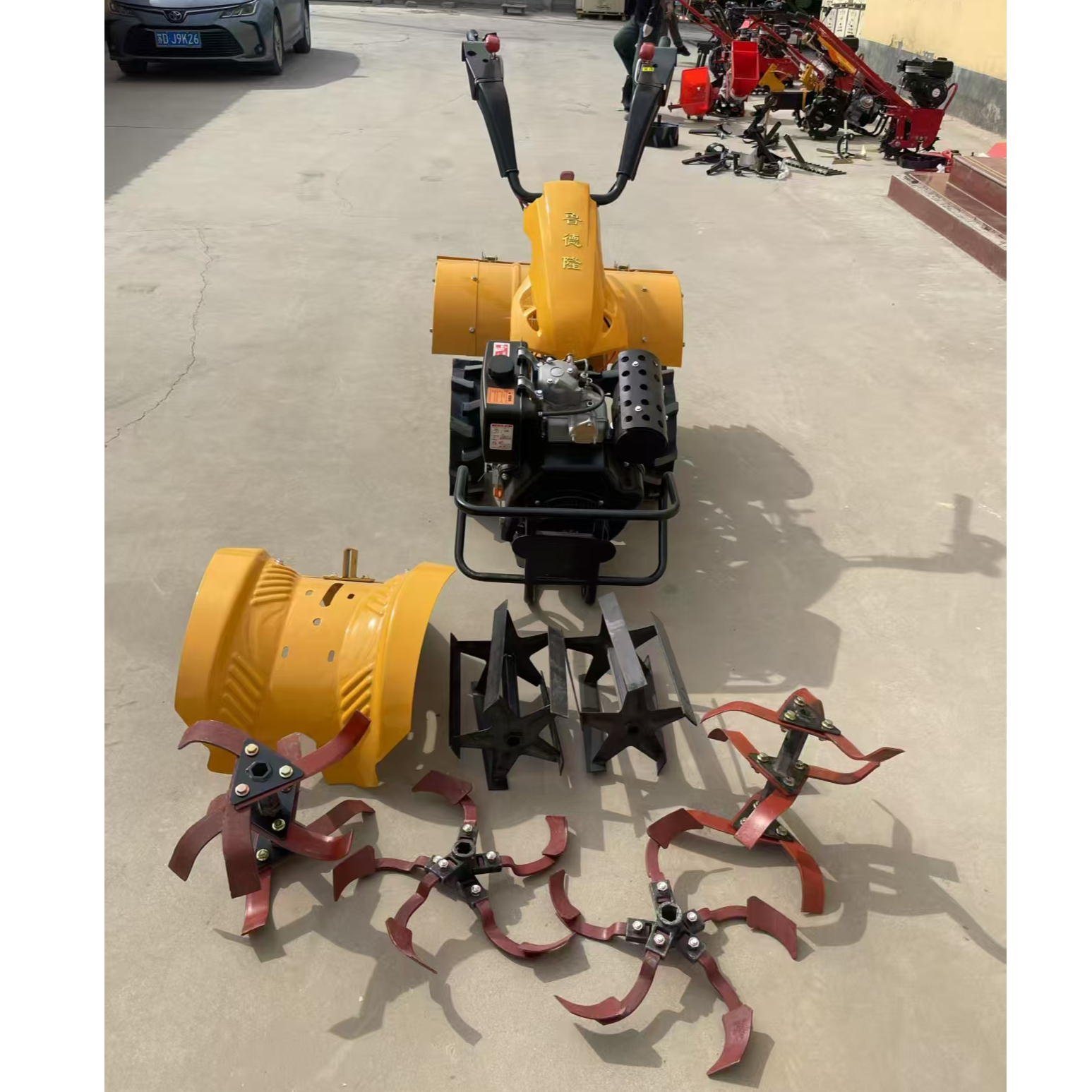 柴油四驱后旋大马力微耕机开沟培土机锄草机