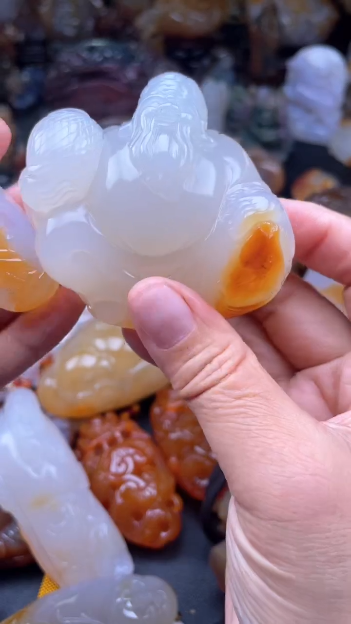 【闪购商品】玛瑙/玉髓颈饰未镶嵌AA