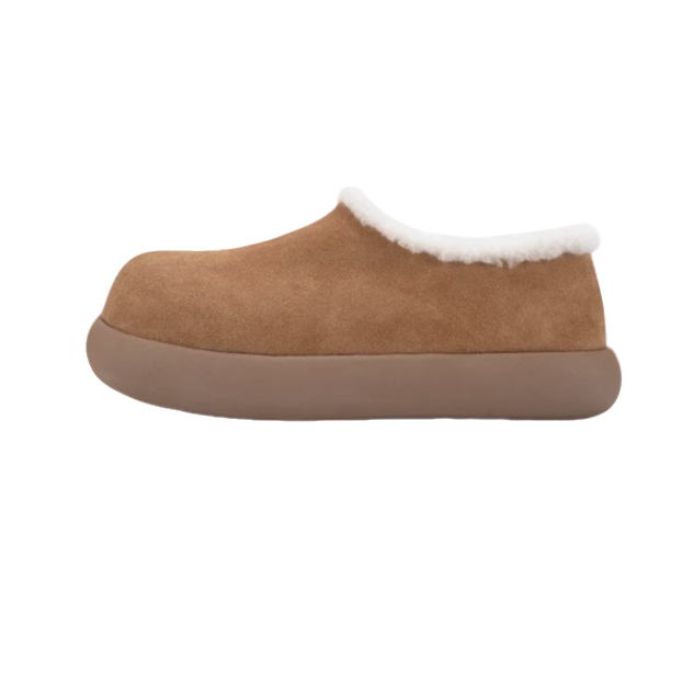 【NB】全包小土豆男女款保暖平跟休闲风一脚蹬时尚雪地靴BB