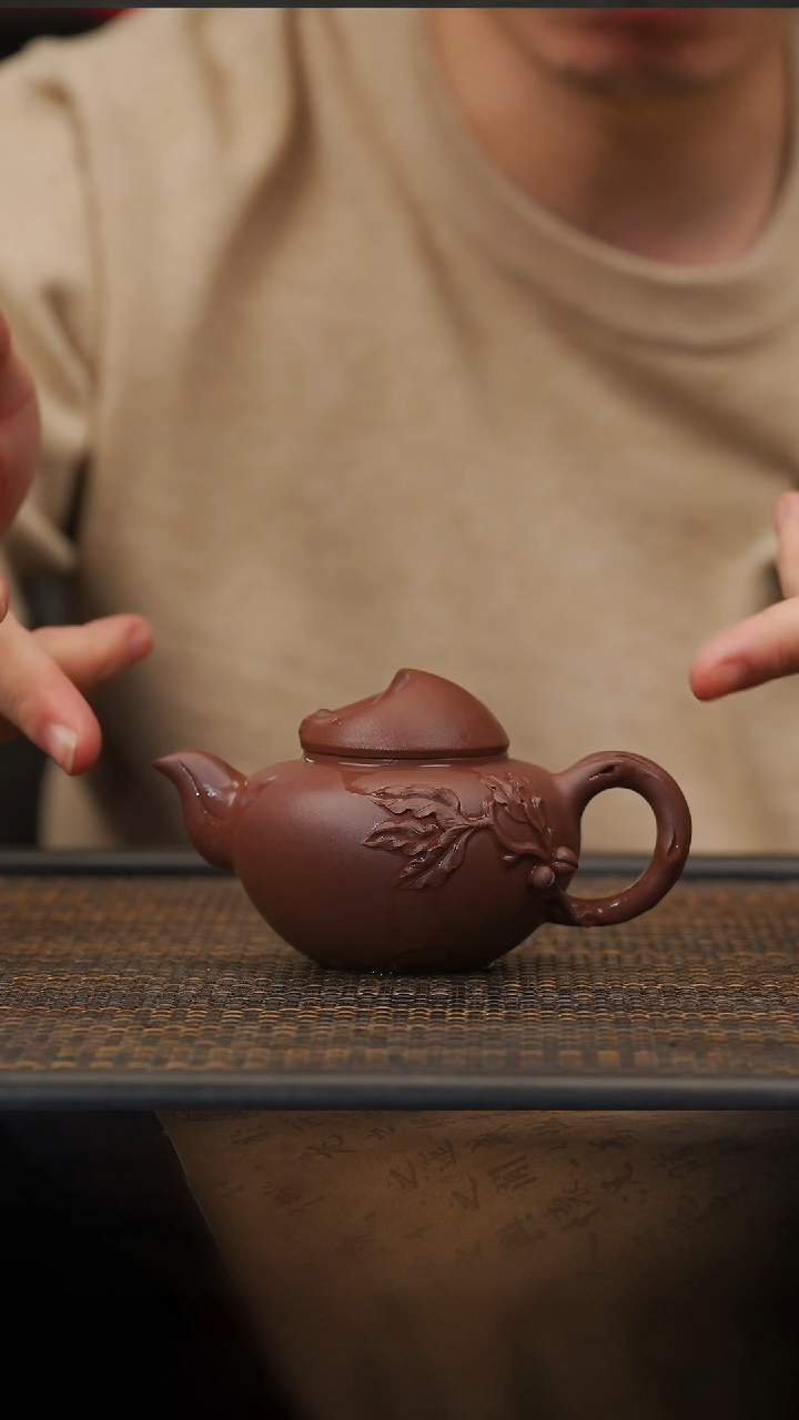 【闪购商品】紫砂茶壶62空山造器LJJ 灵猴献瑞