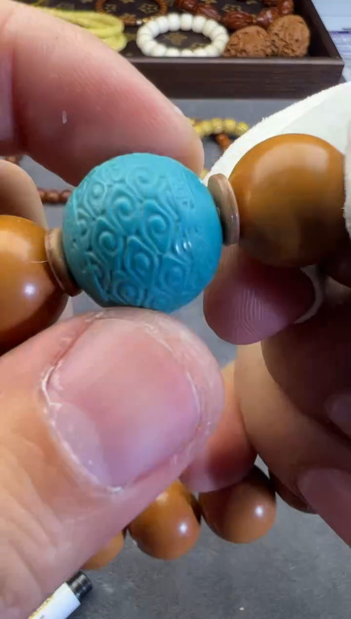 【闪购商品】绿松石1合金绿松石圆珠1