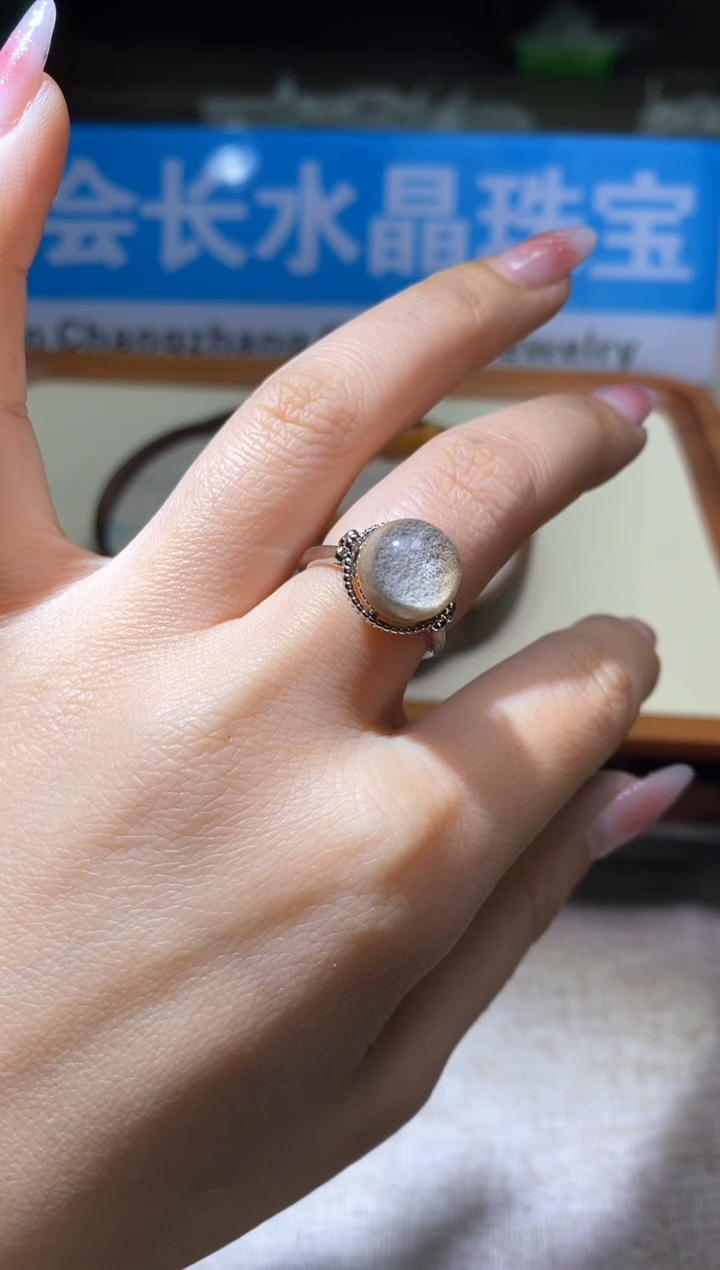 【闪购商品】水晶戒指未镶嵌多样性发一件024