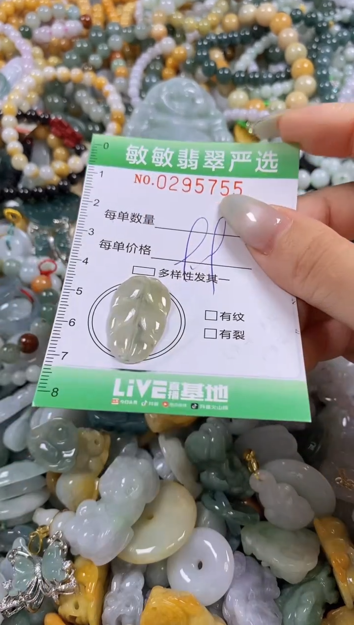 翡翠未镶嵌颈饰闪购0295755