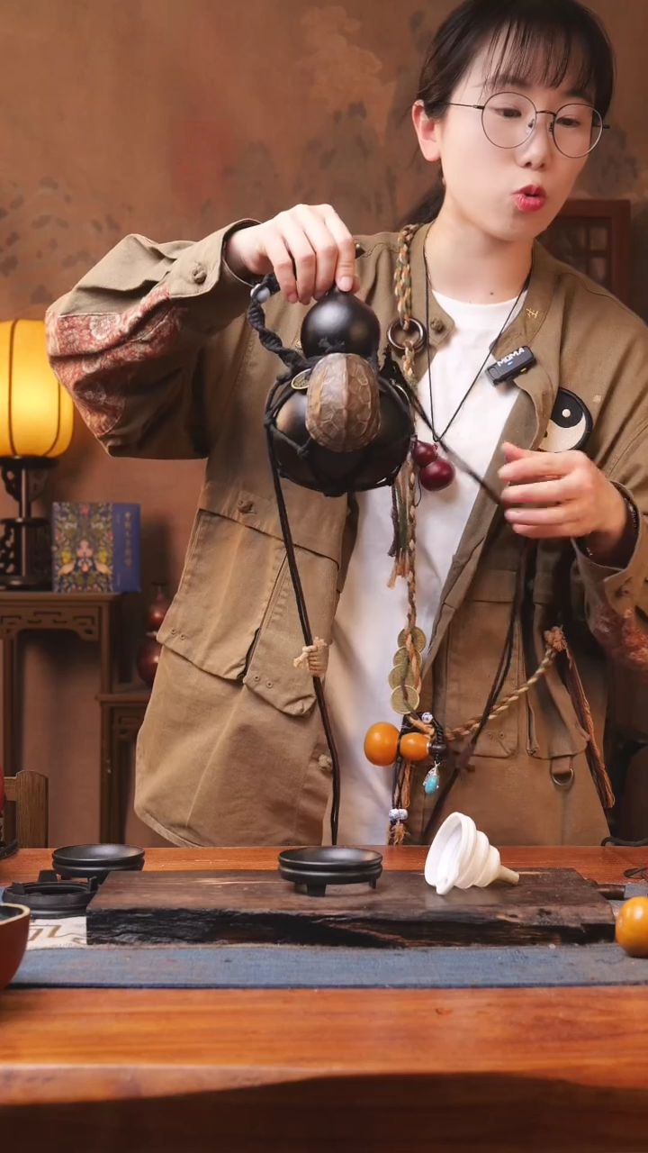 【闪购商品】415号精品大漆葫芦防腐防渗装水茶酒