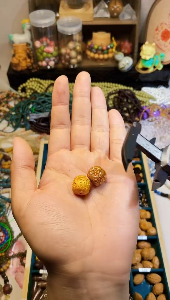 非洲檀香手串/手链桃花+六字拍1发2