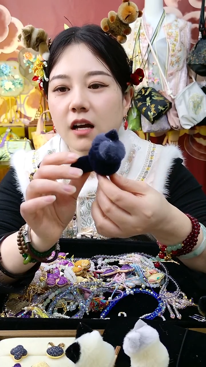 纯铜合金琉璃非遗口罩