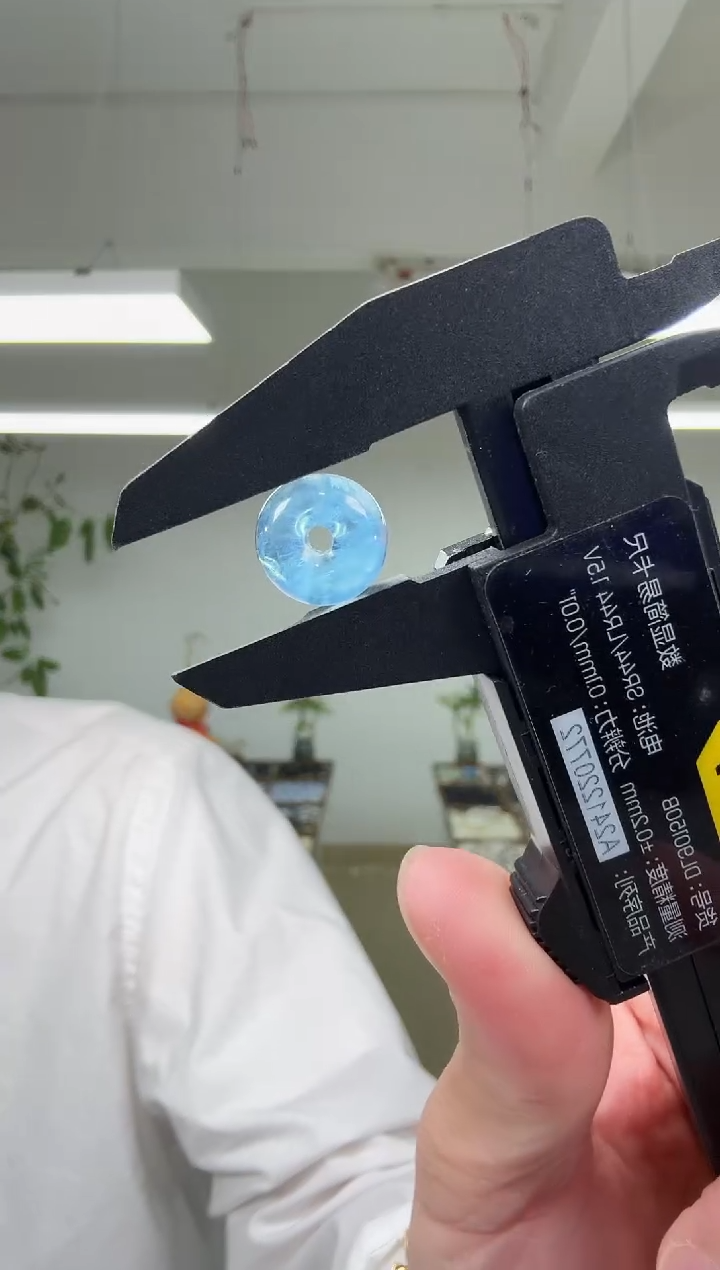 未镶嵌手链水晶海蓝宝平安扣