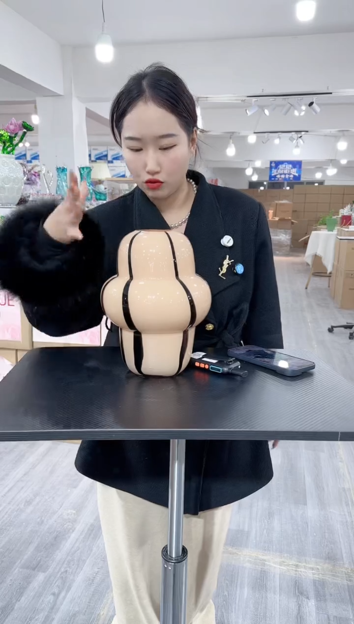 【闪购商品】琉璃昕洋花器L-品22