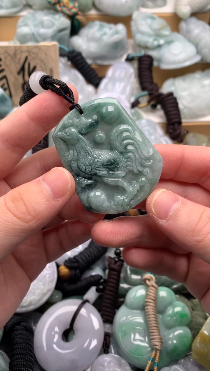 吊坠(不含链)未镶嵌翡翠1