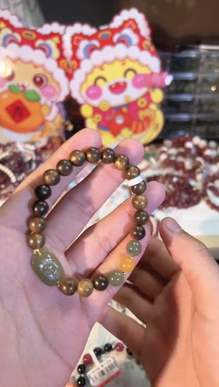 【闪购商品】和田玉手链未镶嵌Q813多样性发货一件