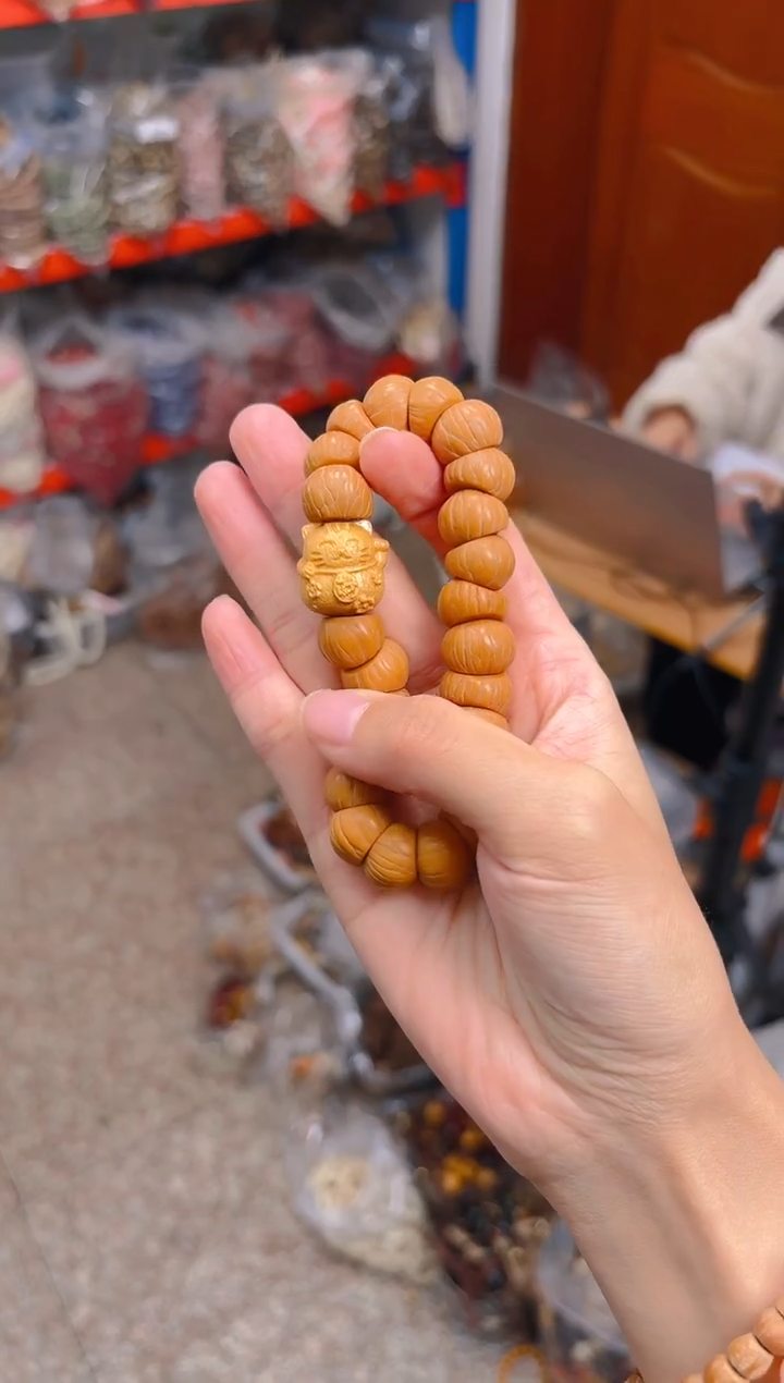 吊坠猴头核桃猴头大肠 米米猫