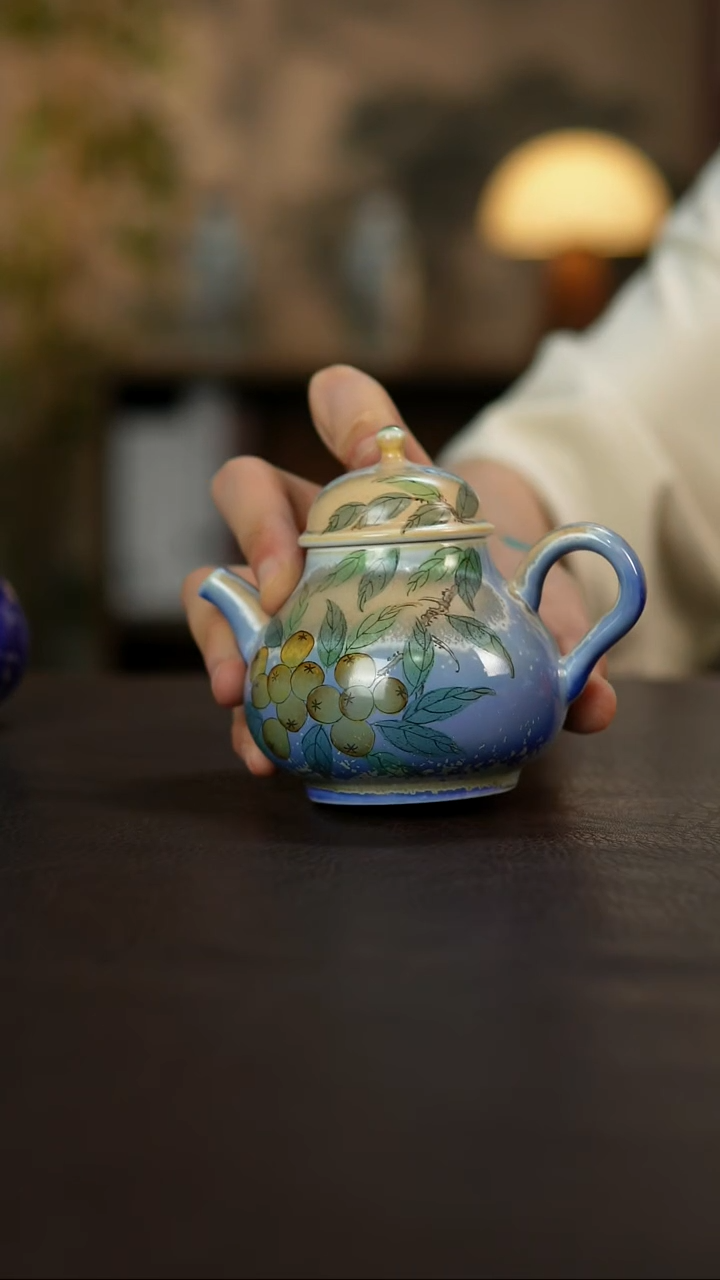 杯景德镇陶瓷杯碗柴烧多人