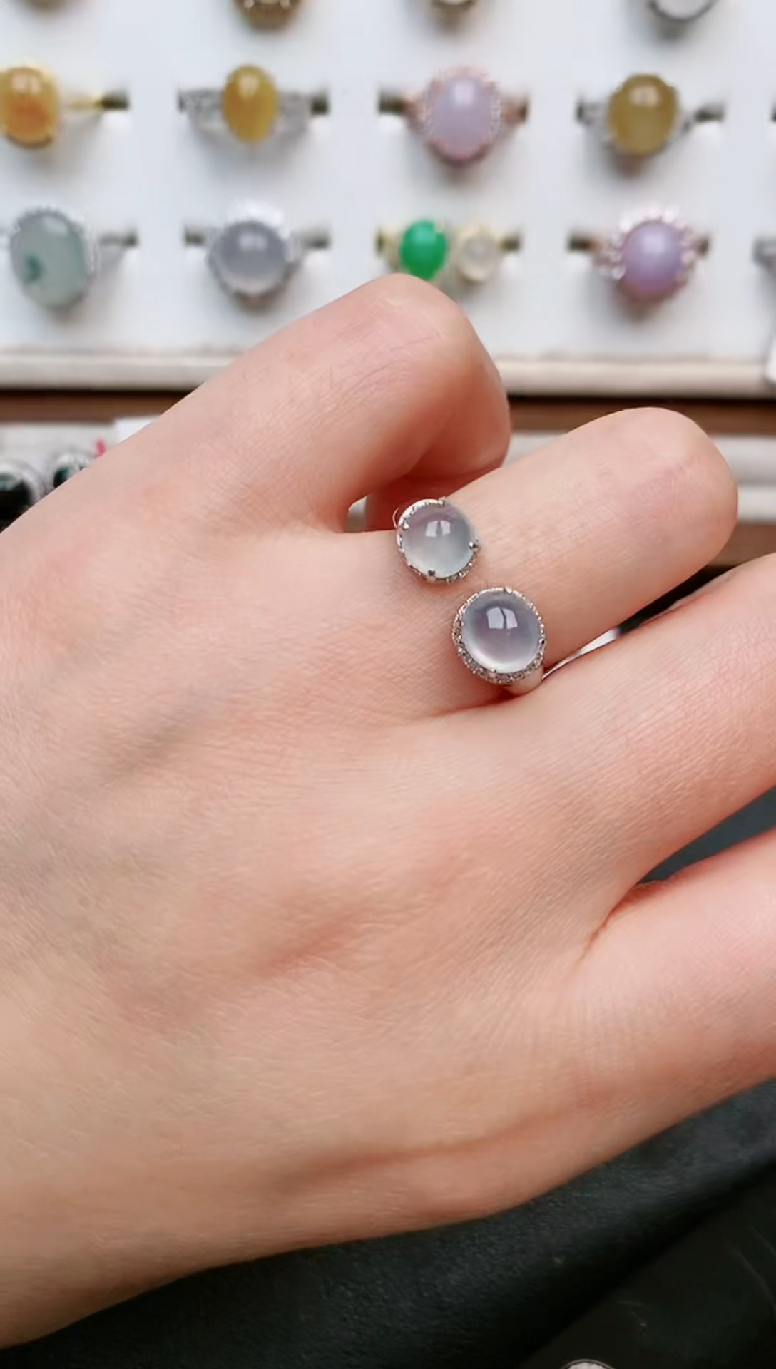 【闪购商品】翡翠戒指银S925镶嵌.....