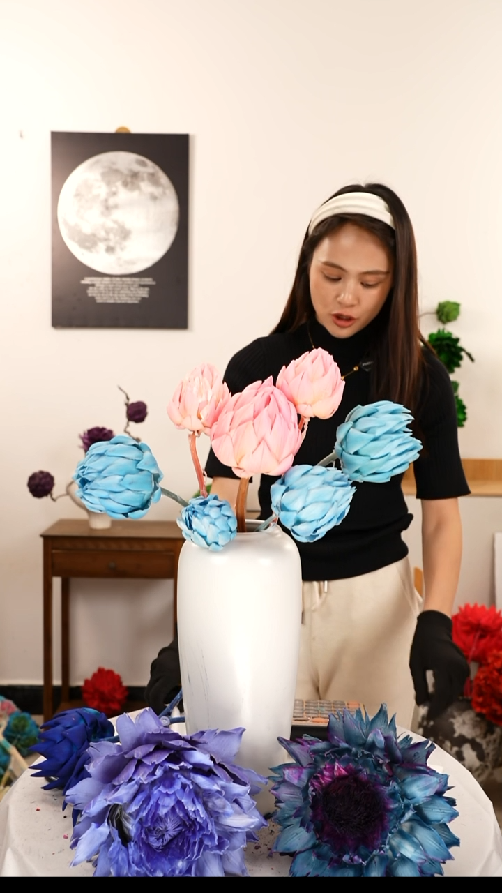 晓*君永生花 霸王花 A101