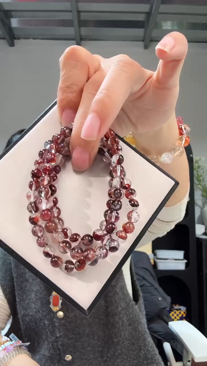 未镶嵌手链水晶优0386 约6mm