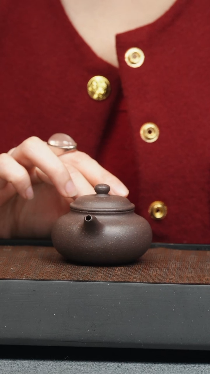 【闪购商品】紫砂茶壶五堂 客斋仿古-手工炼泥