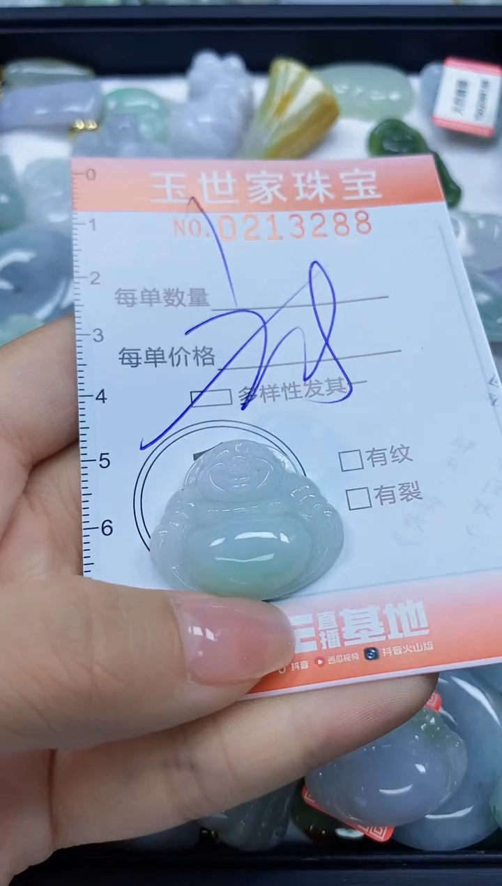 【闪购商品】翡翠未镶嵌颈饰闪购0213288多样性发其一