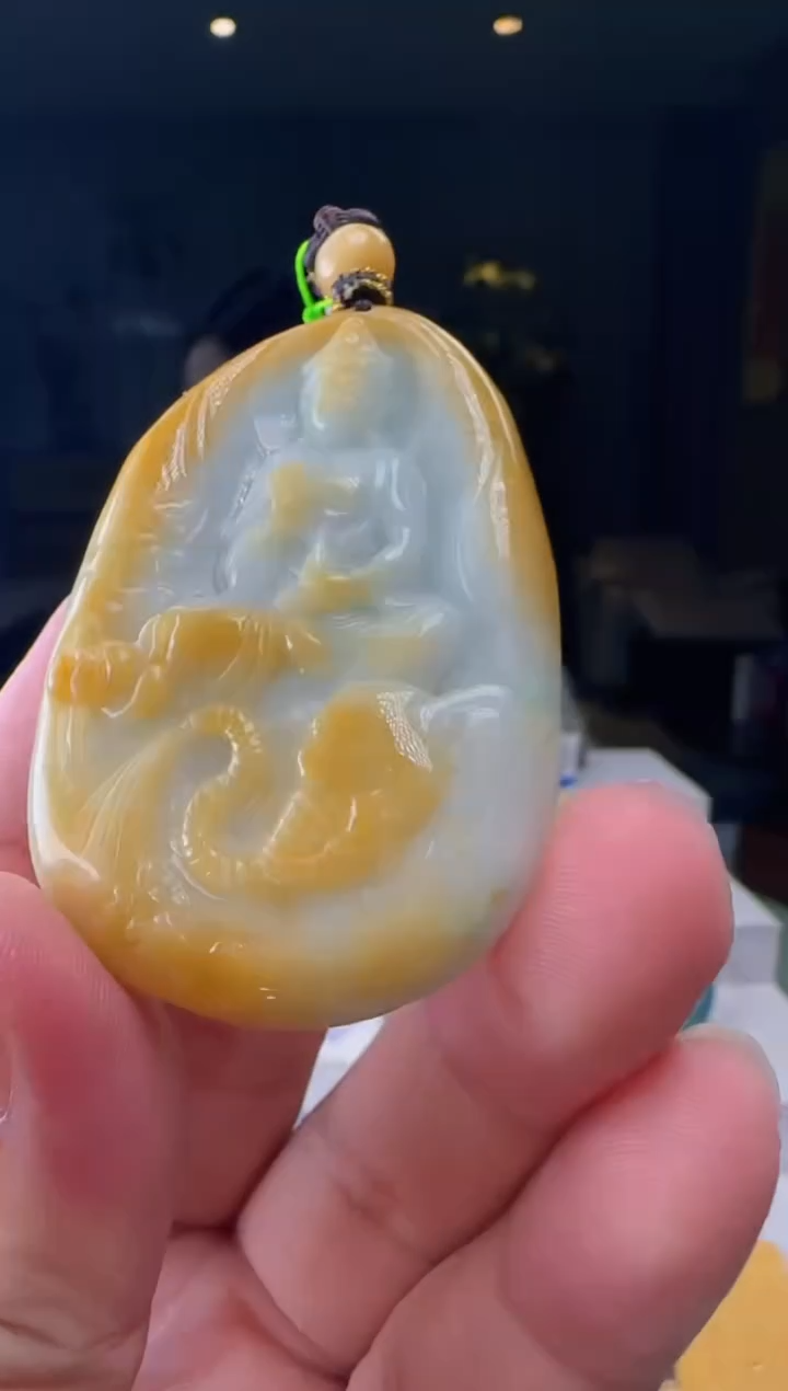 颈饰未镶嵌翡翠ZM@@60B7J19866