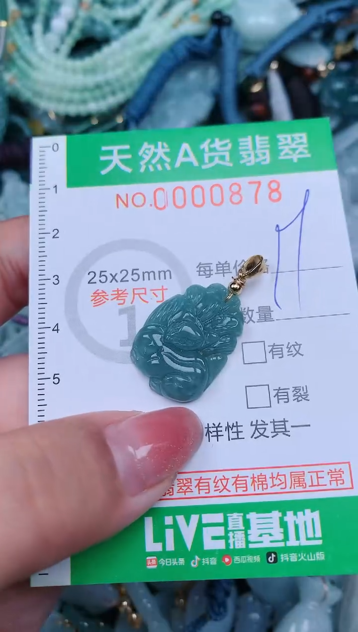 【闪购商品】翡翠颈饰未镶嵌.0000878