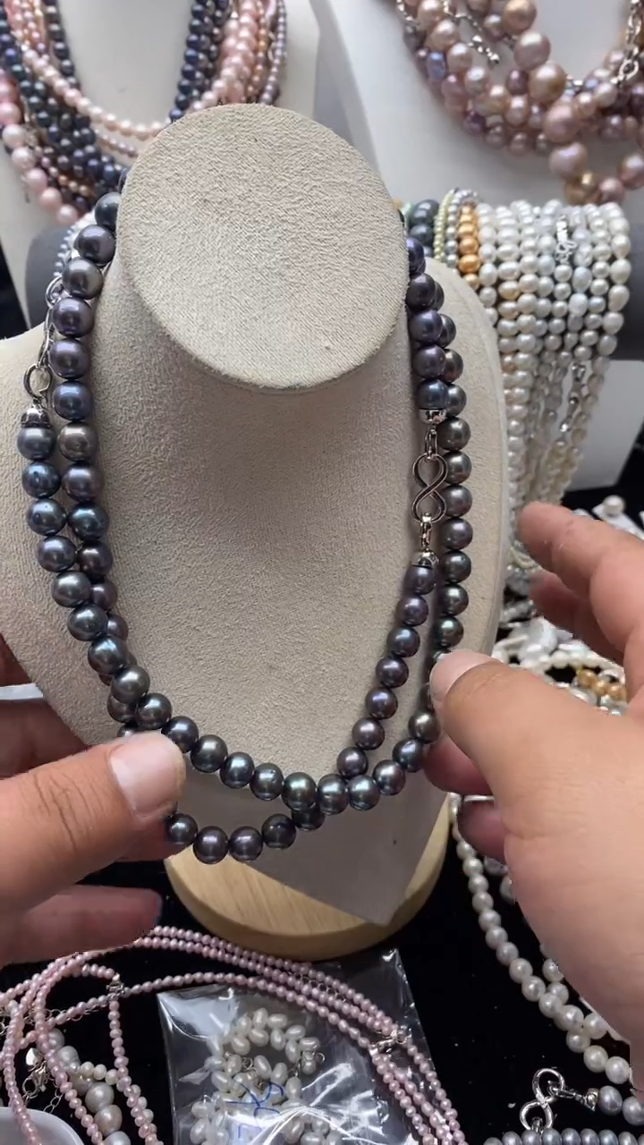 淡水珍珠未镶嵌项链1