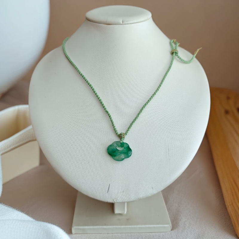 祥云锁非洲翠挂坠精致百搭