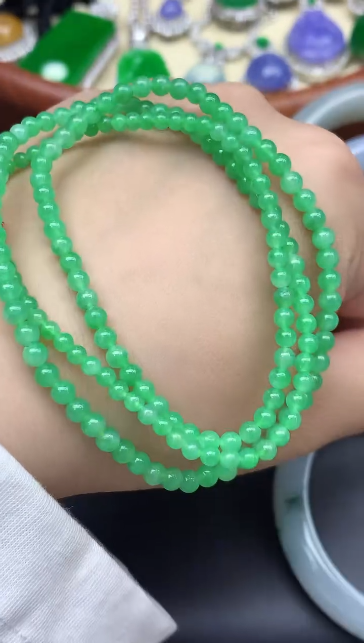 颈饰未镶嵌翡翠659-中国好珍宝