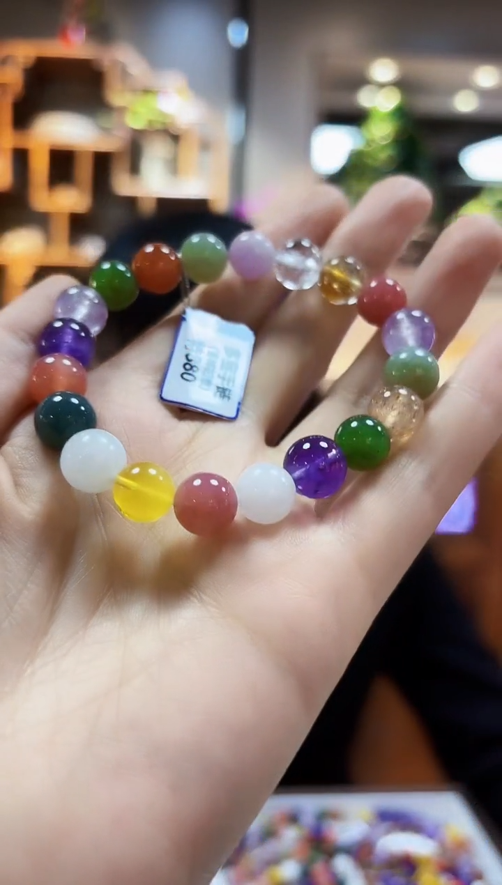 手链未镶嵌水晶手链