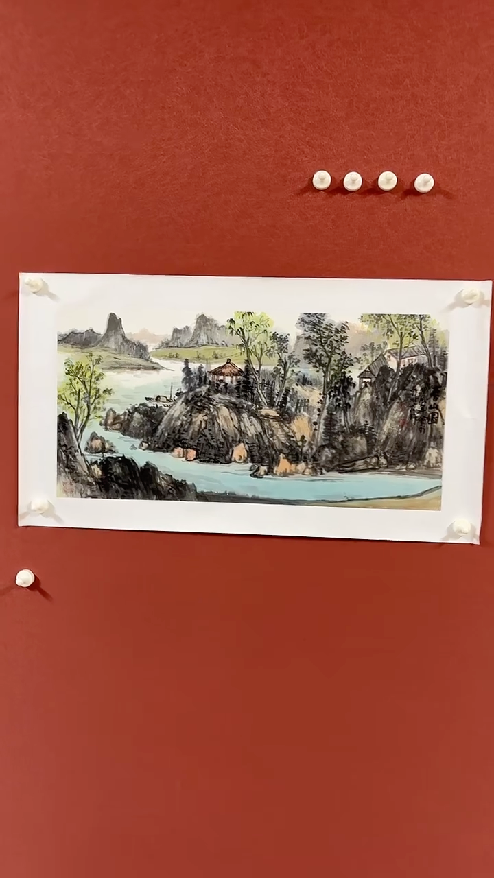 国画李会明国画作品
