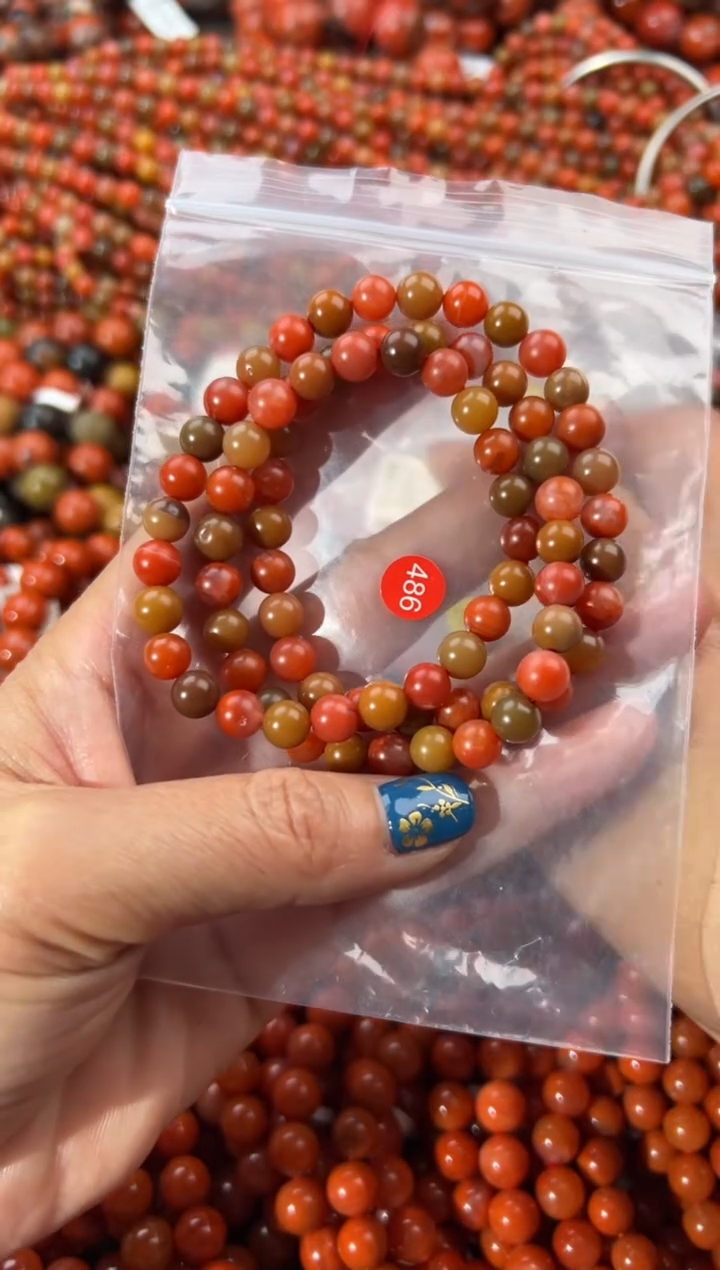 未镶嵌手串南红玛瑙1