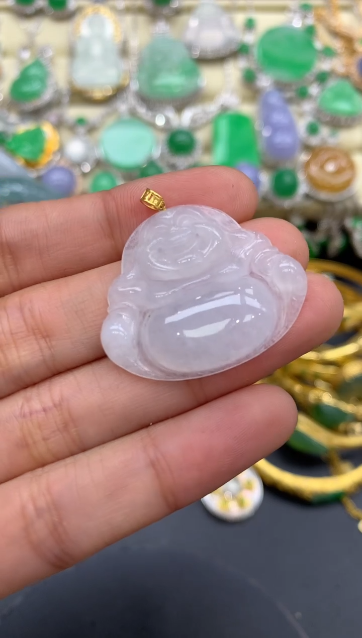 【闪购商品】翡翠颈饰18K金镶嵌216-中国好珍宝