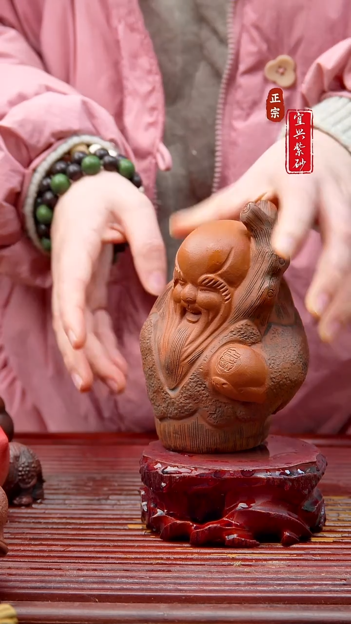 紫砂茶宠宜兴紫砂摆件