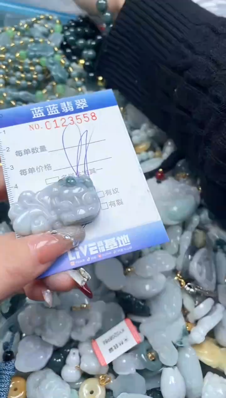 【闪购商品】翡翠颈饰未镶嵌闪购0123558