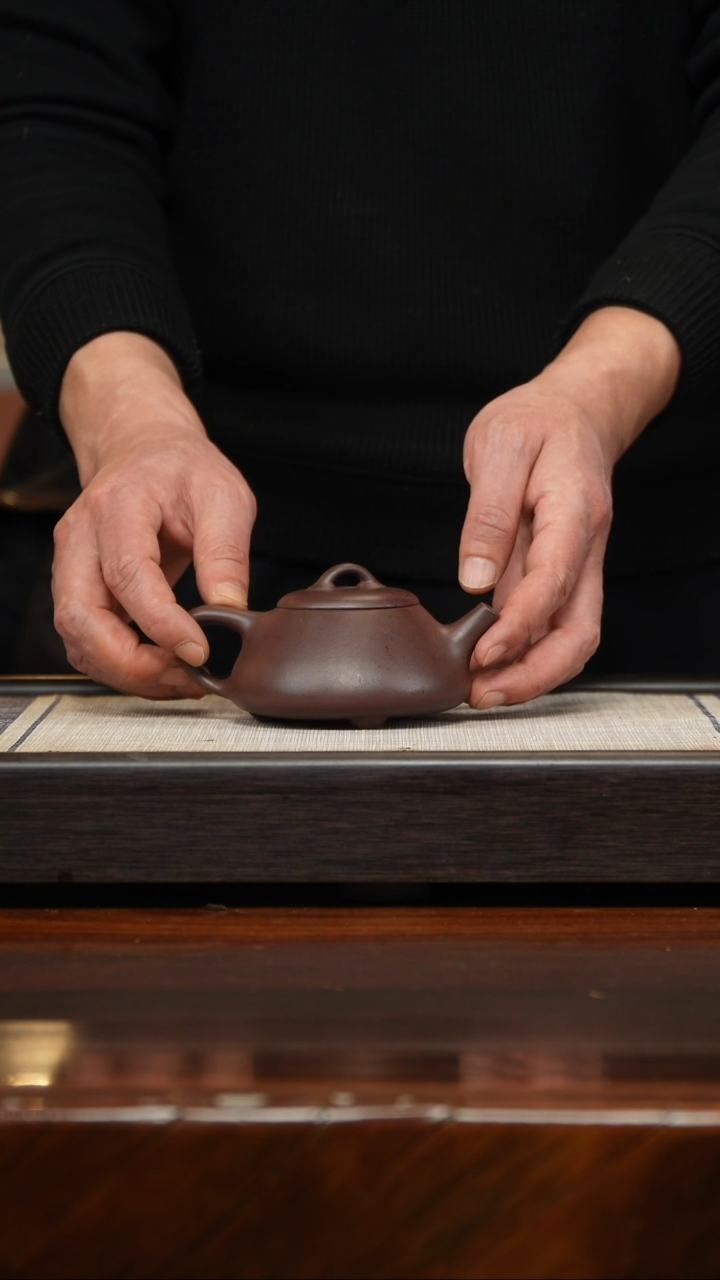 【闪购商品】紫砂茶壶紫泥东瓢