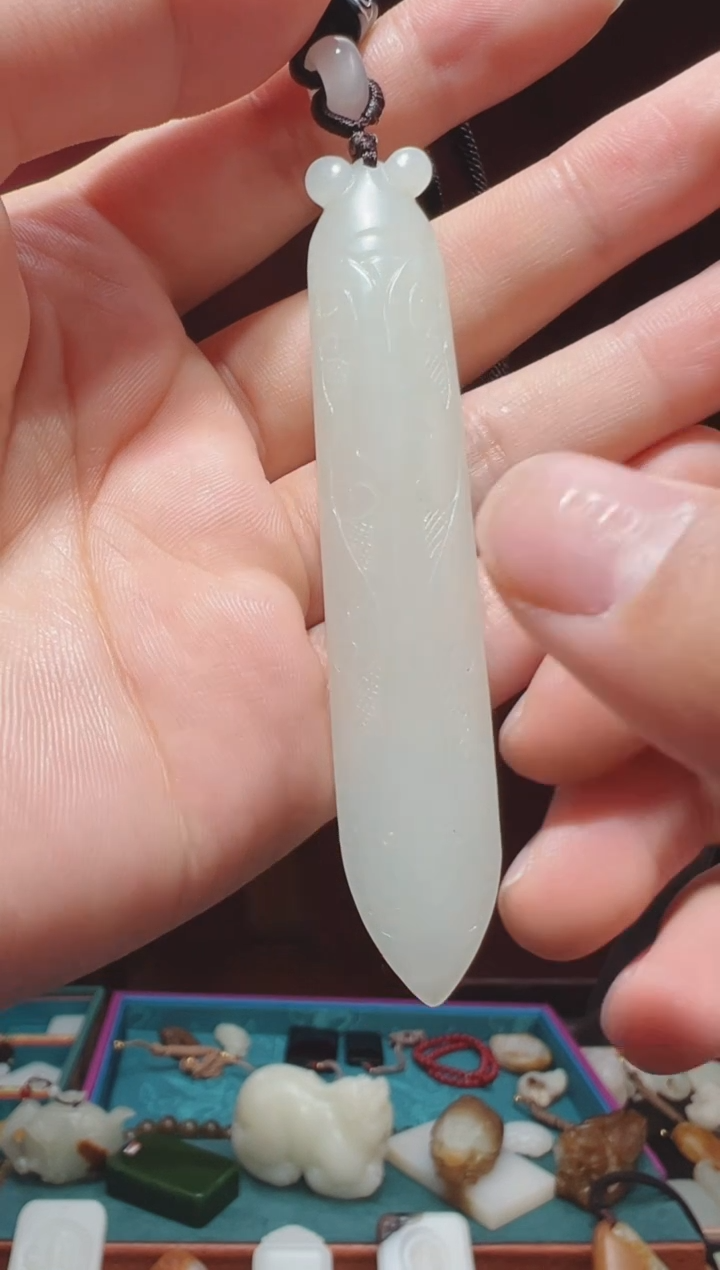 【闪购商品】和田玉吊坠(不含链)未镶嵌1