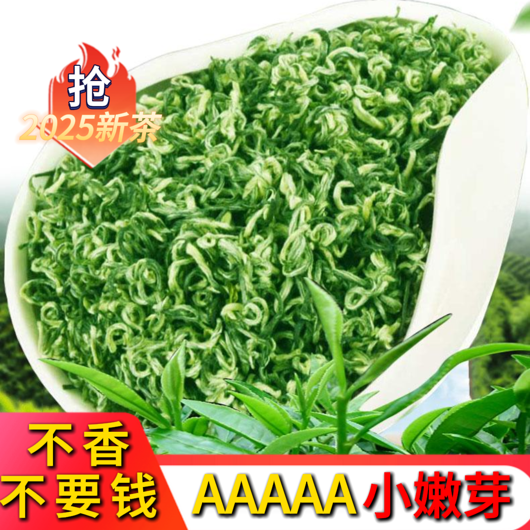 不好喝包邮退正宗特级毛尖茶2025新茶明前嫩芽浓香型绿茶手工茶J6