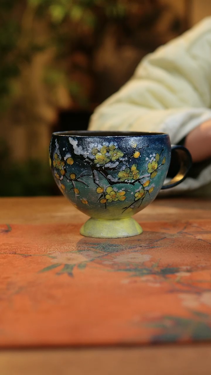 【闪购商品】瓷片1304景德镇手工手绘釉下彩高温瓷